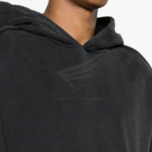 Servicio OEM, Sudaderas Casuales de Invierno al por Mayor, Lavadas a la Piedra, Ligeras, Color Personalizado, 100% Algodón, Felpa Transpirable - Product Image 4