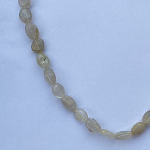 6mm 8mm 10mm pierre Rutile naturelle lisse ovale collier de perles de pierres précieuses semi-précieuses bijoux en perles vente en gros Alibaba - Product Image 2