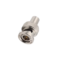 Terminateur BNC mâle 50/75 Ohm, connecteur RF BNC pour vidéosurveillance