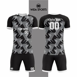 Conjunto de Uniforme de Fútbol Sublimado Personalizado de Alta Calidad, Diseño Dividido Moderno para Verano y Otoño, Equipación Completa con Camiseta - Product Image 2