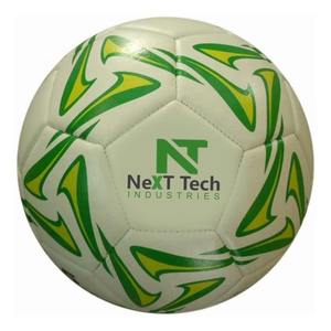 Ballon d'entraînement de football en matériau PU à des fins d'entraînement avec conception personnalisée et logo personnalisé par Next Tech Industries - Product Image 1