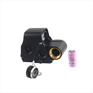 Visée à point rouge réglable de haute qualité professionnelle avec objectif en alliage d'aluminium de 40 mm - Noir - Product Image 6