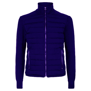 Chaqueta acolchada personalizada OEM para hombre, chaqueta de invierno con cuello levantado y cremallera, resistente al agua - Product Image 5