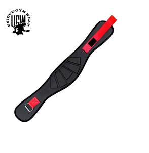 Ceinture de musculation profilée en néoprène et nylon de haute qualité personnalisée pour l'entraînement en salle de sport - Product Image 2