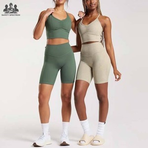 Sujetador Deportivo Ecológico Sin Costuras de Alta Sujeción con Diseño Personalizado para Mujer, Talla Grande, Transpirable, con Relleno Extraíble - Product Image 2