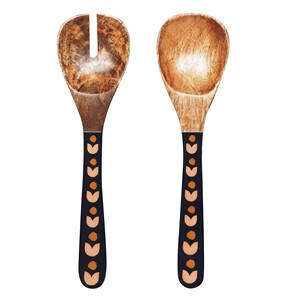 Artículo en Oferta, Accesorios de Cocina, Juego de Servidores de Ensalada de Acacia, Ecológico, Apto para Lavavajillas, Utensilios para Ensalada, Hecho en India - Product Image 6