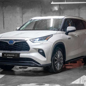 Para TOYOTA para HIGHLANDER HYBRID Dirección automática de mano derecha Interior de cuero oscuro Hecho en alemán - Product Image 1