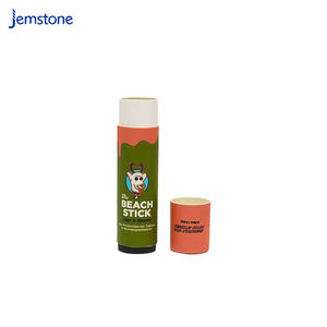 Tube de déodorant en carton imprimé sur mesure, écologique, cylindre rond pour baume à lèvres, tube de baume à lèvres en papier à visser, emballage de boîte - Product Image 3