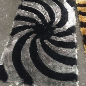 Alfombra hecha a mano de calidad superior, alfombra hecha a mano con mechones, Alfombra de telar manual de diseñador bordado único a la venta - Product Image 1