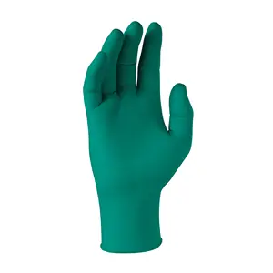 مسحوق نيتريل 6.0 جم-قفاز مقاوم للمواد الكيميائية من النتريل باللون الأخضر-قفازات حماية اليد-استخدام مخبري