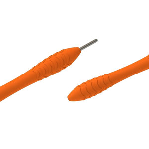 ด้ามจับกระจกตรวจฟันแบบ Ergonomic พร้อมปลอกซิลิโคนสีส้มแบบมีผิวสัมผัสพิเศษ จับกระชับมือ ใช้งานสะดวก ผลิตในประเทศปากีสถาน - Product Image 2