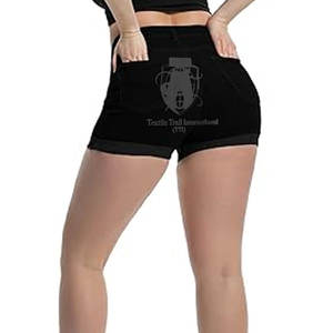 Shorts en jean pour femmes de qualité supérieure, style décontracté, uni, légers, fabriqués en usine. - Product Image 5