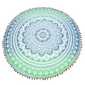 Nouveau design Serviette Mandala ronde en coton Serviette de plage imprimée en coton et serviettes imprimées personnalisées - Product Image 3