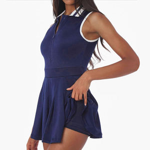 ชุดลูกเทนนิสแบบแห้งเร็วเซตกระโปรงเล่นกีฬาปรับแต่งได้ชุดเล่นเทนนิสน้ำหนักเบาเสื้อผ้าเล่นกีฬาออกแบบได้ตามต้องการ - Product Image 1