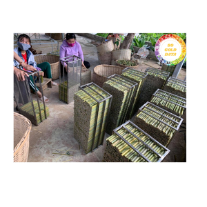 หลอดไม้ไผ่รักษ์โลกแบบเวียดนามทำด้วยมือน้ำหนักเบาผิวธรรมชาติน้ำหนักเบาสำหรับน้ำชาและสมูทตี้ - Product Image 6