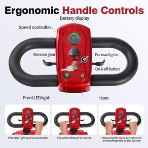 Scooter électrique Seedream S-02 pour personnes âgées, capacité de charge 190 kg, autonomie 20 km, 6 km/h - Product Image 5