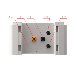 HITEN HV-AC-S3 307.2V 16.8KWh Batteria al Litio Ferro Fosfato LiFePO4 50A 8000 Cicli CAN/RS485 per Uso Domestico Solare - Product Image 2