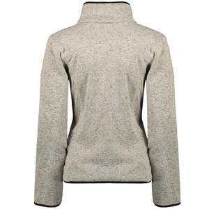 Veste polaire pour femme, indispensable, avec fermeture éclair, col montant, durable, respirante, coupe décontractée, vêtement d'extérieur, confortable, légère - Product Image 2