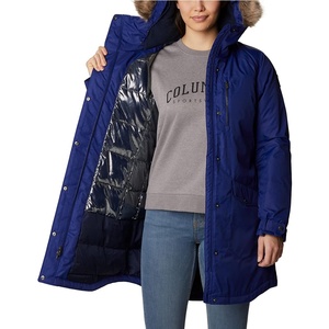Vente en gros parkas pour femmes longues vestes bouffantes personnalisées manteaux veste en duvet d'oie pour femmes parkas respirantes pour femmes du Pakistan - Product Image 1
