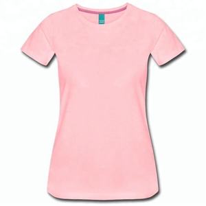 Haute qualité femmes t-shirts imprimé coton t-shirt à vendre impression personnalisée à manches courtes O cou t-shirt - Product Image 1