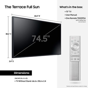 Televisor Inteligente 4K para Exteriores, Resistente al Sol y a la Intemperie, con Amplio Ángulo de Visión Antideslumbrante, LED Android, Disponible en 55, 65 y 75 Pulgadas para Hoteles - Product Image 3