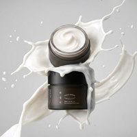 Crème Visage Hydratante et Raffermissante Bio au Ginseng, Acide Hyaluronique et Vitamine C, Antioxydante, Végane, Sans Parfum, Marque Blanche