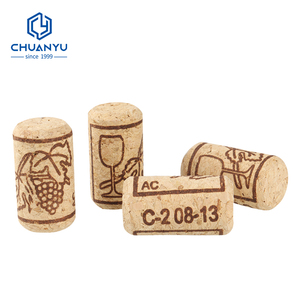 จุกไม้โอ๊คจุกไวน์ทำจากไม้ธรรมชาติจุกไม้ก๊อกไวน์แดงจุกไม้ก๊อกสำหรับวอดก้าเตกีล่าวิสกี้ - Product Image 2