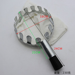 Perche télescopique ajustable de 4 m pour cueillir les fruits, pommes, mangues, citrons, oranges, avec panier de récupération non tissé, légère, en acier inoxydable - Product Image 4