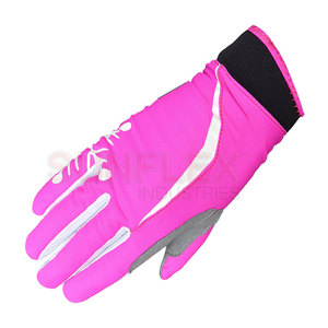 Soft Leather Full Finger <b>Ski</b> <b>Gloves</b> for Adults Breathable Winter Hand Protection for Skiing - Product Image 1