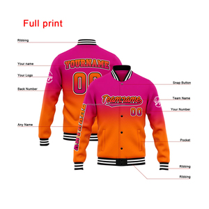 Custom Wool Varsity <b>Jacket</b> with Leather Sleeves Premium Windproof Embroidered Letterman Coat for <b>Men</b> - Product Image 4