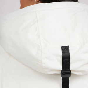 Chaqueta Larga Acolchada de Invierno Personalizada, Cortavientos, con Capucha y Cremallera para Mujer, Abrigos de Moda de Invierno para Mujer - Product Image 4