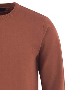 2023 Custom Manufacturer Sweater Solid Color Sports Pullover Embroidery Printed Logo Design Cotton Wool Breathable Men Sweaters - Product Image 2