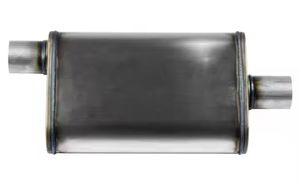 Venta directa de fábrica Accesorios de sistema de escape automático de alto rendimiento Silenciador de escape universal de acero inoxidable 409 - Product Image 4