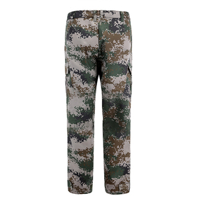 Uniforme tactique Camouflage Design Ensemble de deux pièces Vêtements de travail d'extérieur personnalisés pour hommes Tissu respirant et durable Approvisionnement d'usine - Product Image 6