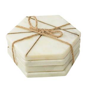 Multiple Colored Creative <b>Marble</b> Mats Set Gift Low Price Most Demanding <b>Marble</b> <b>Coasters</b> for Dinning Tabletop Accessories - Product Image 2