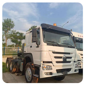 Sinotruk Howo tracteurs d'occasion bas prix 4X2 6X4 tête de remorque camion Cummins moteur diesel direction gauche tracteur lourd camion - Product Image 1