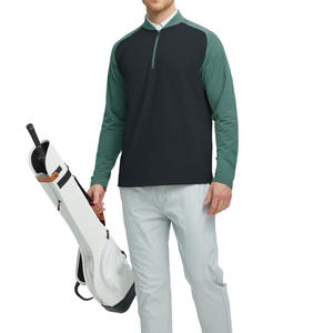 Pull de sport personnalisé à fermeture éclair de haute qualité 100 polyester léger respirant coupe ajustée à manches longues sweat à capuche hommes - Product Image 4