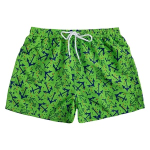 กางเกงขาสั้นชายหาดพิมพ์ลายคุณภาพสูงของผู้ชายผ้าซับในตาข่ายปรับได้เข้ารูปผ้าฝ้าย100% ฤดูร้อนสำหรับกิจกรรมชายฝั่ง - Product Image 1