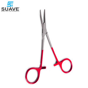 ที่จับสีแดงคุณภาพสูงสุดผลิตภัณฑ์มาใหม่โรงงานอัตราคีมผ่าตัดเหล็กโดย SUAVE เครื่องมือผ่าตัด - Product Image 5