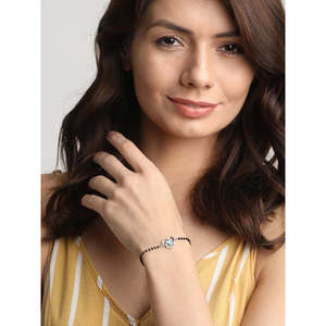 NOVAMART Fine 925 Sterling <b>Silver</b> Heart <b>Charm</b> <b>Bracelet</b> for Women Wholesale Export - Product Image 3