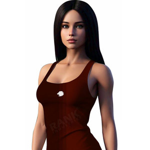Camiseta sin mangas para mujer de ajuste cómodo - Talla y logotipo personalizables en la parte delantera, tejido de punto, de secado rápido y transpirable, hecho en Pakistán - Product Image 3