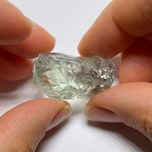 Cristal de Prasiolite Naturel en vrac du Brésil - Product Image 5