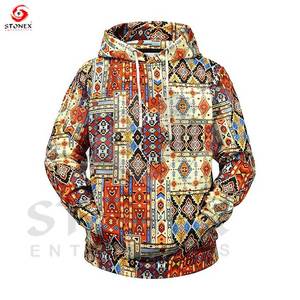 Hoodie sublimated hoodie ปรับแต่งได้สำหรับผู้ชาย hoodie พิมพ์ลายเต็มรูปแบบ - Product Image 6