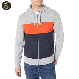 Sudaderas con Capucha de Invierno para Hombre, Nuevas, Deportivas, Elegantes, 100% Algodón, Bordadas, Transpirables, Ecológicas, con Cierre, Personalizadas OEM ODM - Product Image 4