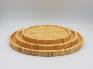 Bandeja de bambú redonda multifunción, el mejor precio, perfecta para cualquier espacio, artesanía de Vietnam, alta calidad - Product Image 3