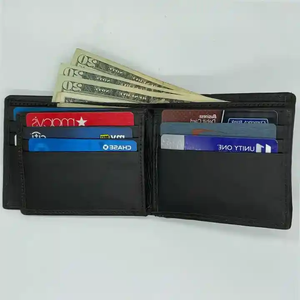 Poils de peau de vache de haute qualité sur imprimé animal cartable portefeuille en cuir véritable concepteur unisexe portefeuille en gros vente chaude - Product Image 3