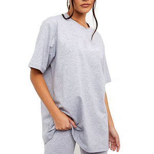 T-shirt pour femmes, vêtements de sport et décontractés, respirant, léger, coupe ample, t-shirt à manches courtes pour femmes, fournisseur en gros - Product Image 3