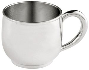 Tasses vintage en acier inoxydable pur avec poignée en métal personnalisé pour l'eau et le café pour les cadeaux fournitures - Product Image 6