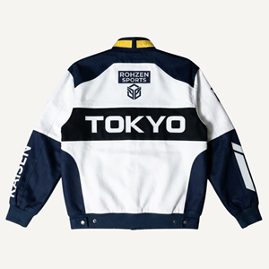 Racing Motorsport <b>Bomber</b> <b>Jacket</b> Embroidered Patch Streetwear Baseball Windproof Team Uniform Custom Logo % Cotton Quick Dry - Product Image 2