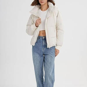 Vestes matelassées pour femmes, vêtements d'extérieur pour adultes, vestes matelassées décontractées pour femmes, vestes matelassées légères pour femmes - Product Image 3